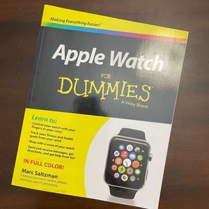 New and unused Apple Watch for dummies book ￼